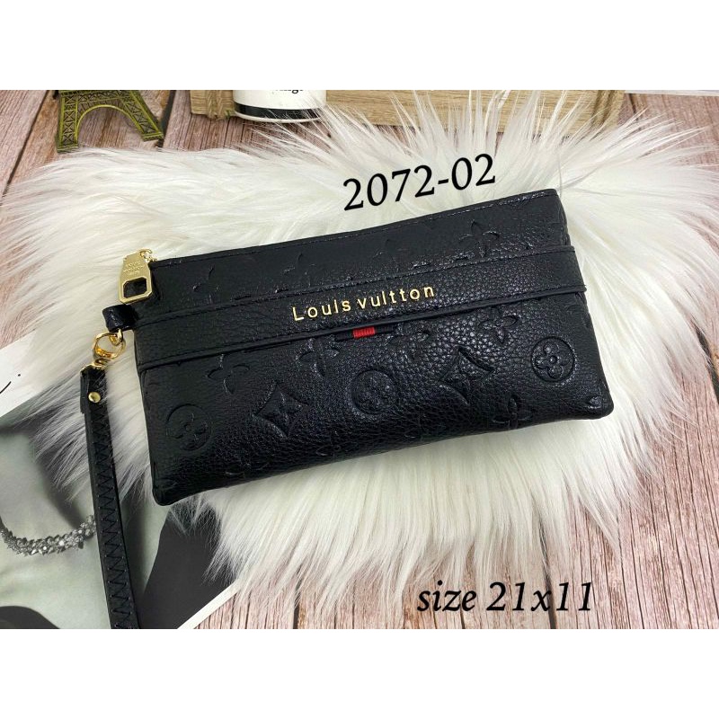 Dompet 2072 Phone Brand Bahan Embos Black Series Importt Semprem