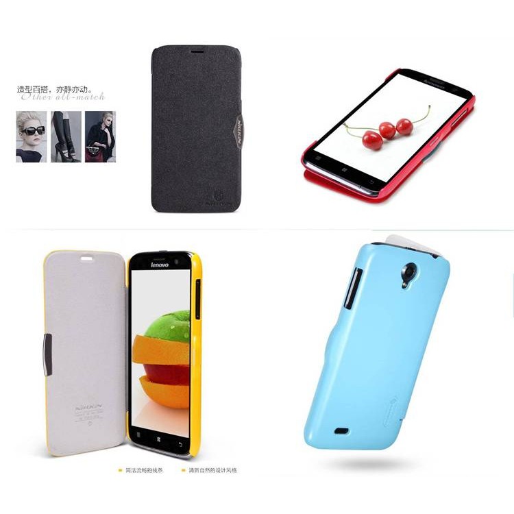 Nillkin Fresh Leather Case Flip Cover Lenovo A850