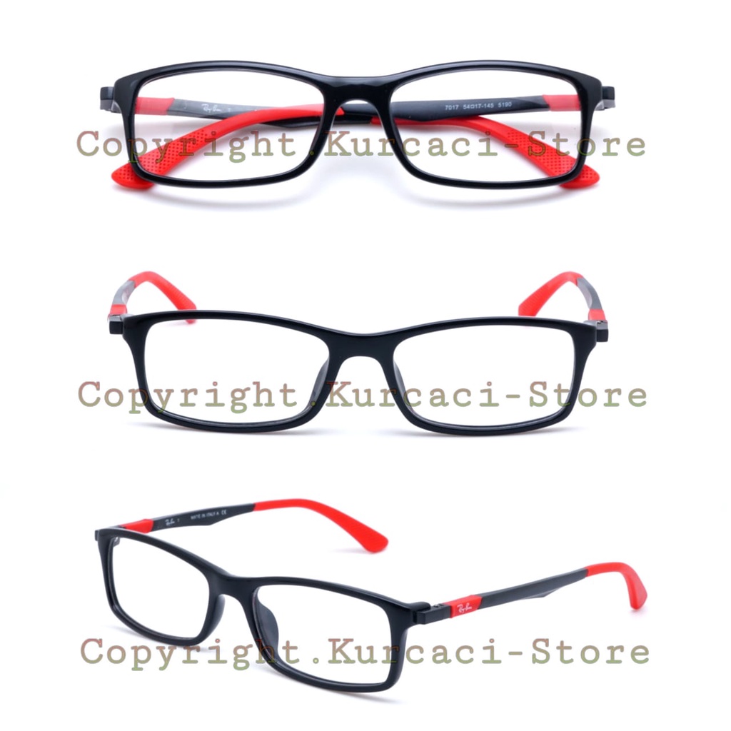 Kacamata Minus Warna Photocromic Blueray Antiradiasi/Frame Kacamata Super 7017 Kotak Kecil Pria