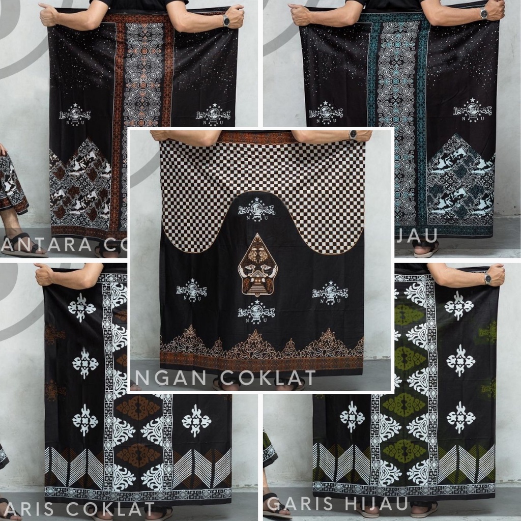 Sarung Batik NU | Sarung Batik Print | Sarung Batik Pria Motif NU