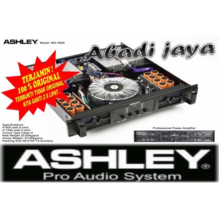 POWER ASHLEY MD4800 MD 4800 ORIGINAL