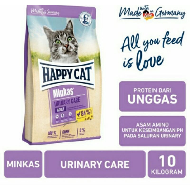 Happy Cat Urinary 10Kg KHUSUS GOJEK