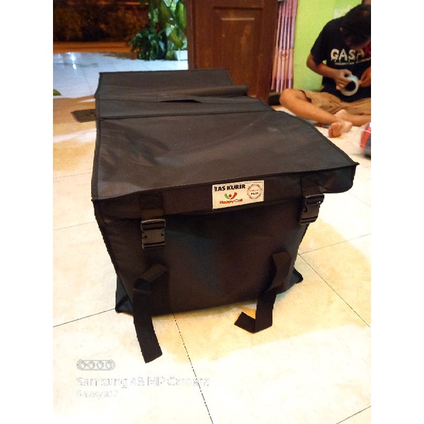 TPQ Tas Pos Obrok Motor Anti air (Free 2 tongkat kayu) SIZE JUMBO