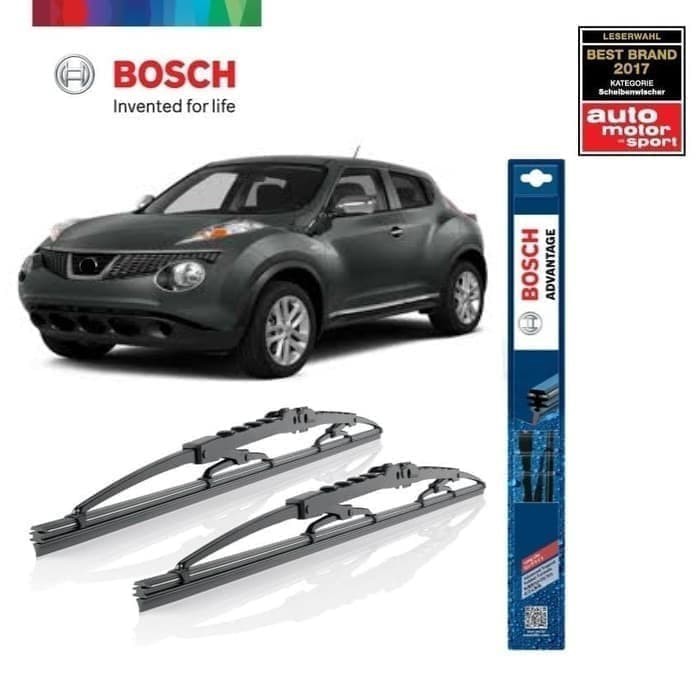 Wiper Blade Juke BOSCH Sepasang Advantage 14-22&quot; ORIGINAL