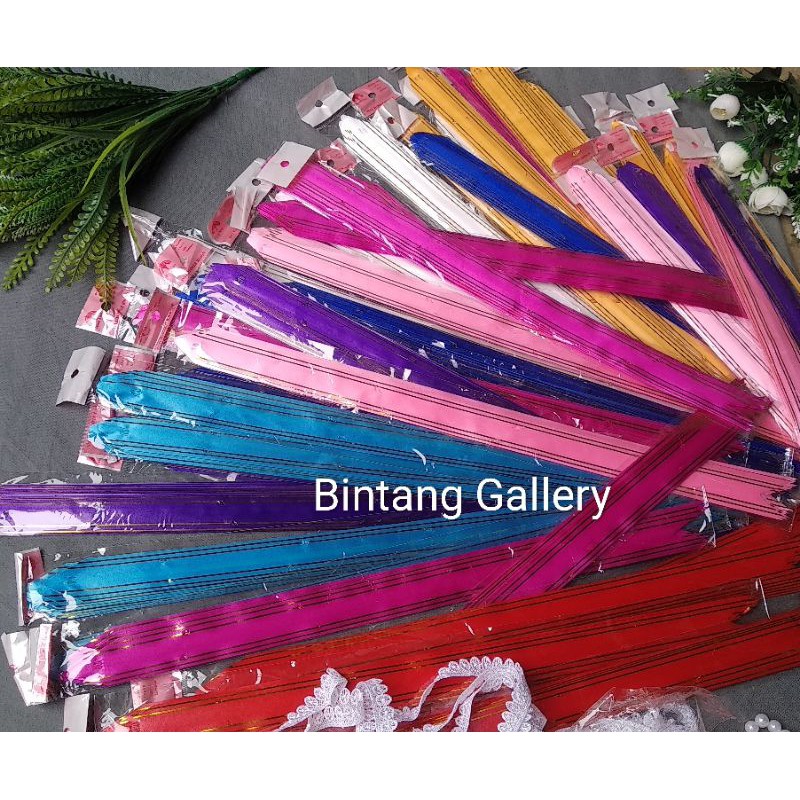 10 Biji PITA KADO / PITA SESERAHAN 3,2 CM / PITA PARSEL
