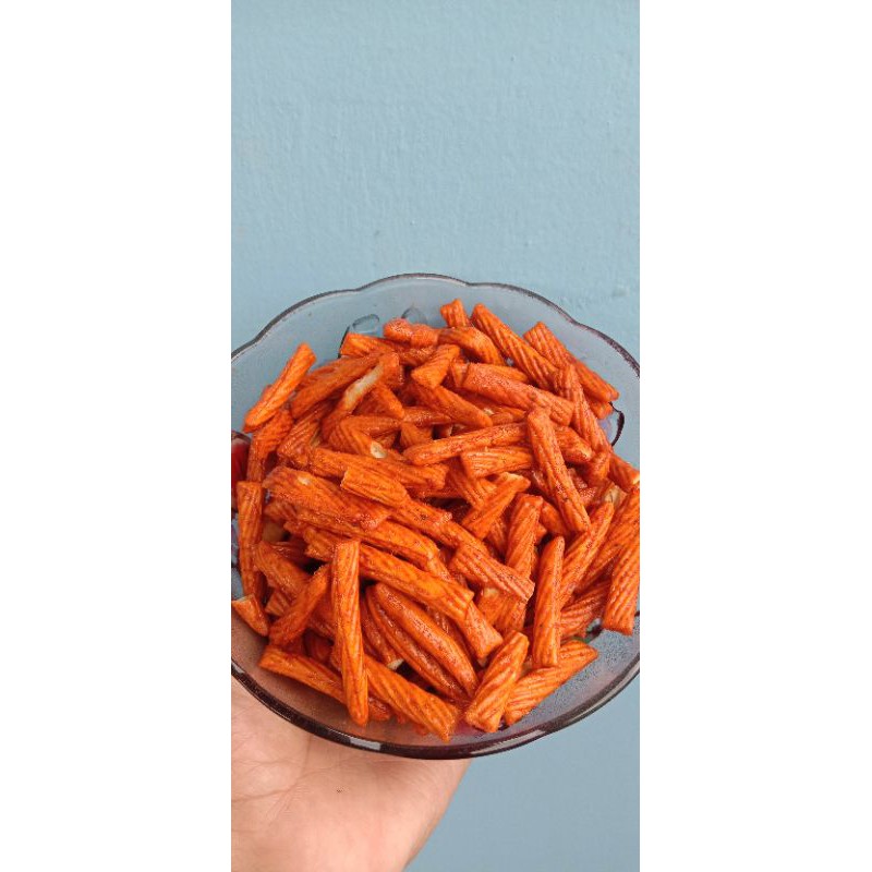 

SNACK KILOAN | pangpang pedas panjang 500gram