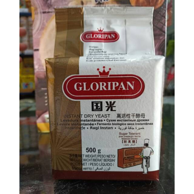 

500gr Ragi Instan Gloripan/Pengembang Roti/Instant Dry Yeast
