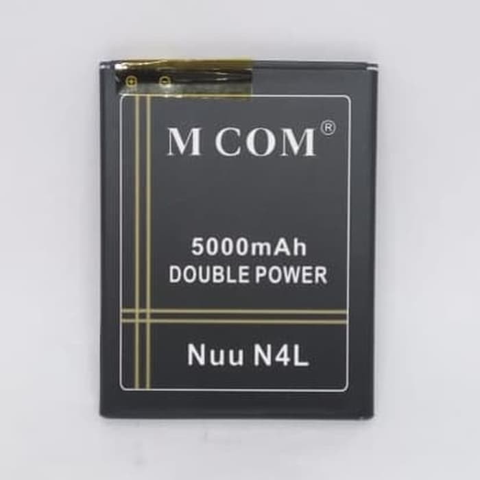 Battery Batre Baterai Double Power Mcom Nuu N4L
