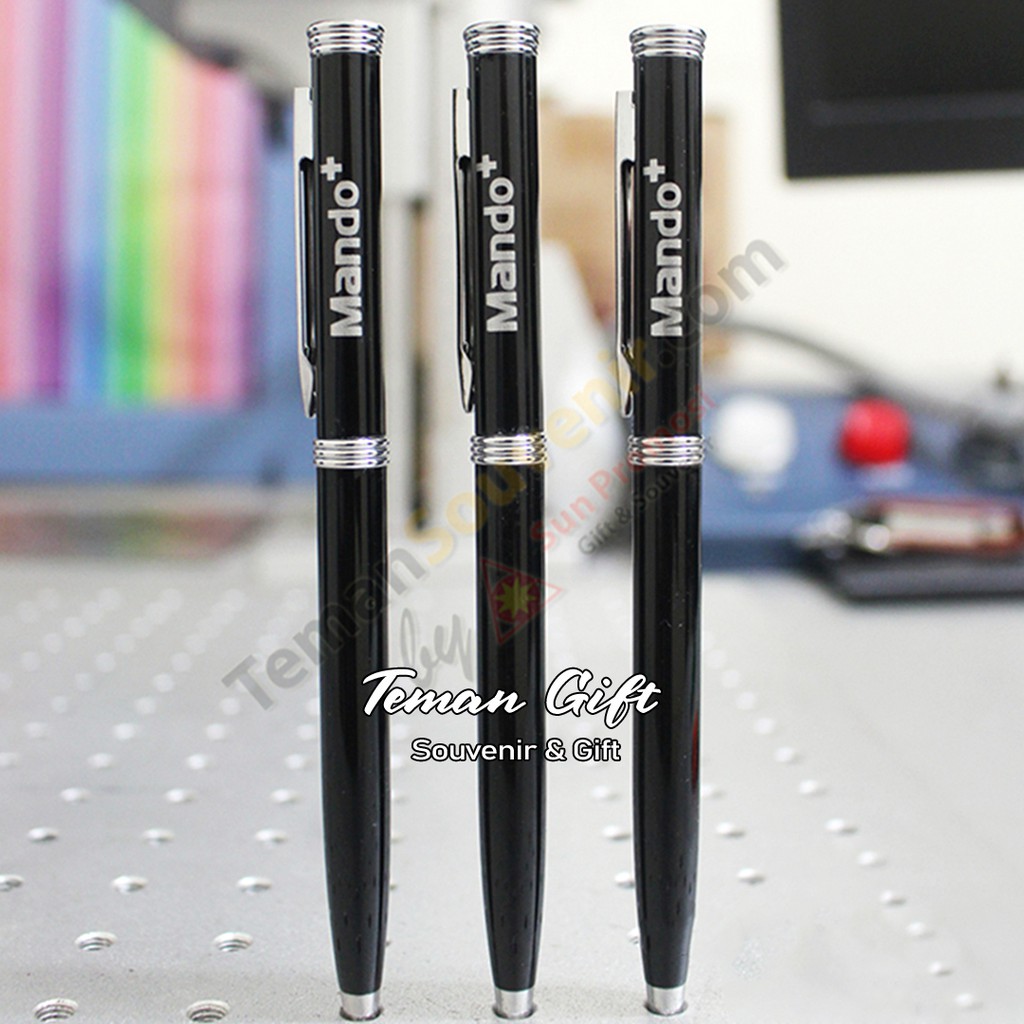 

Pen Metal PM 16 Pulpen Stainless Bisa Custom Logo/Nama PM 16
