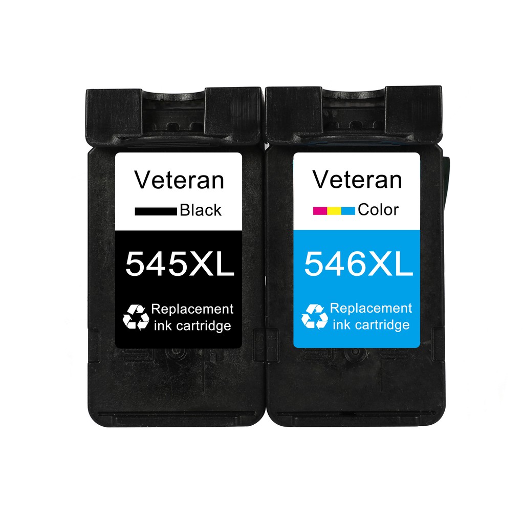 Veteran remanufactured PG545 CL546 Ink Cartridge for Canon PG 545 CL 546  Pixma IP2850