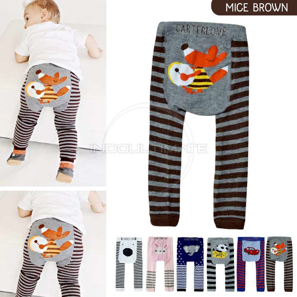 1Pcs Bawahan Bayi Celana Legging Kaki Buka CLB-6005 Legging Bayi Celana Panjang Bayi Celana Leging Baru Lahir Import CLB-6006 Laki-Laki Perempuan