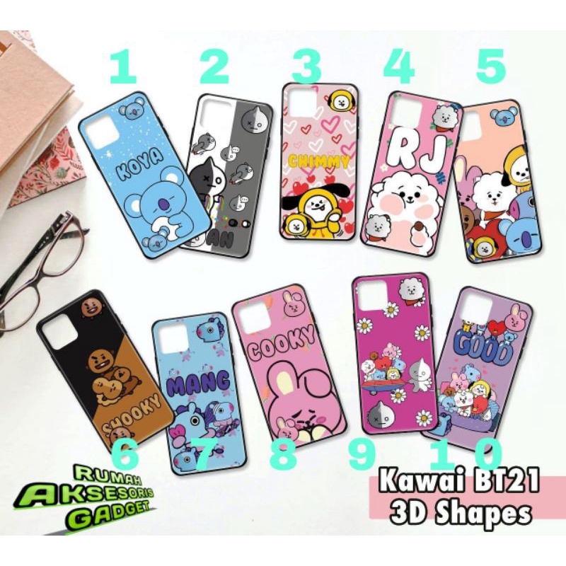 Softcase K-Pop BT21 BTS Vivo Y53S Y51 2020 karakter animasi