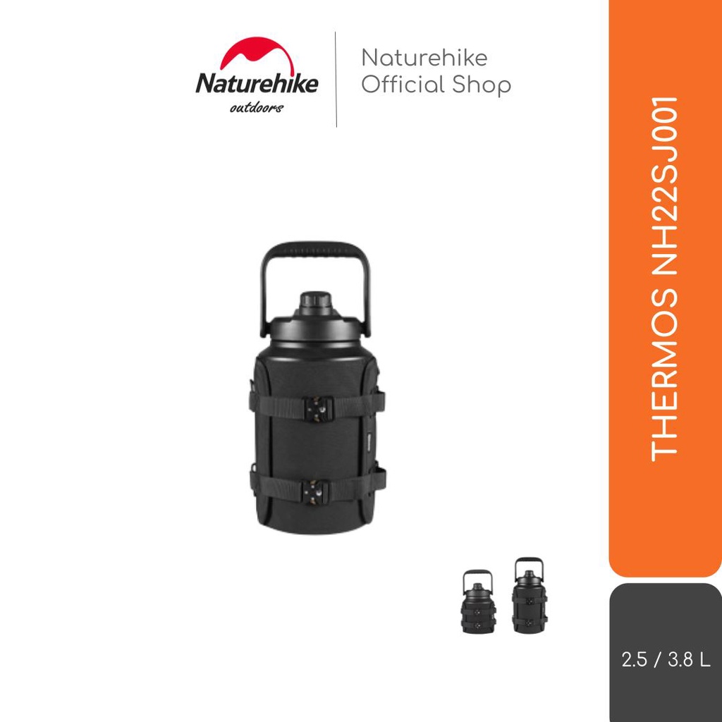 THERMOS / BOTOL MINUM / TUMBLER STAINLESS CAMPING NATUREHIKE NH22SJ001