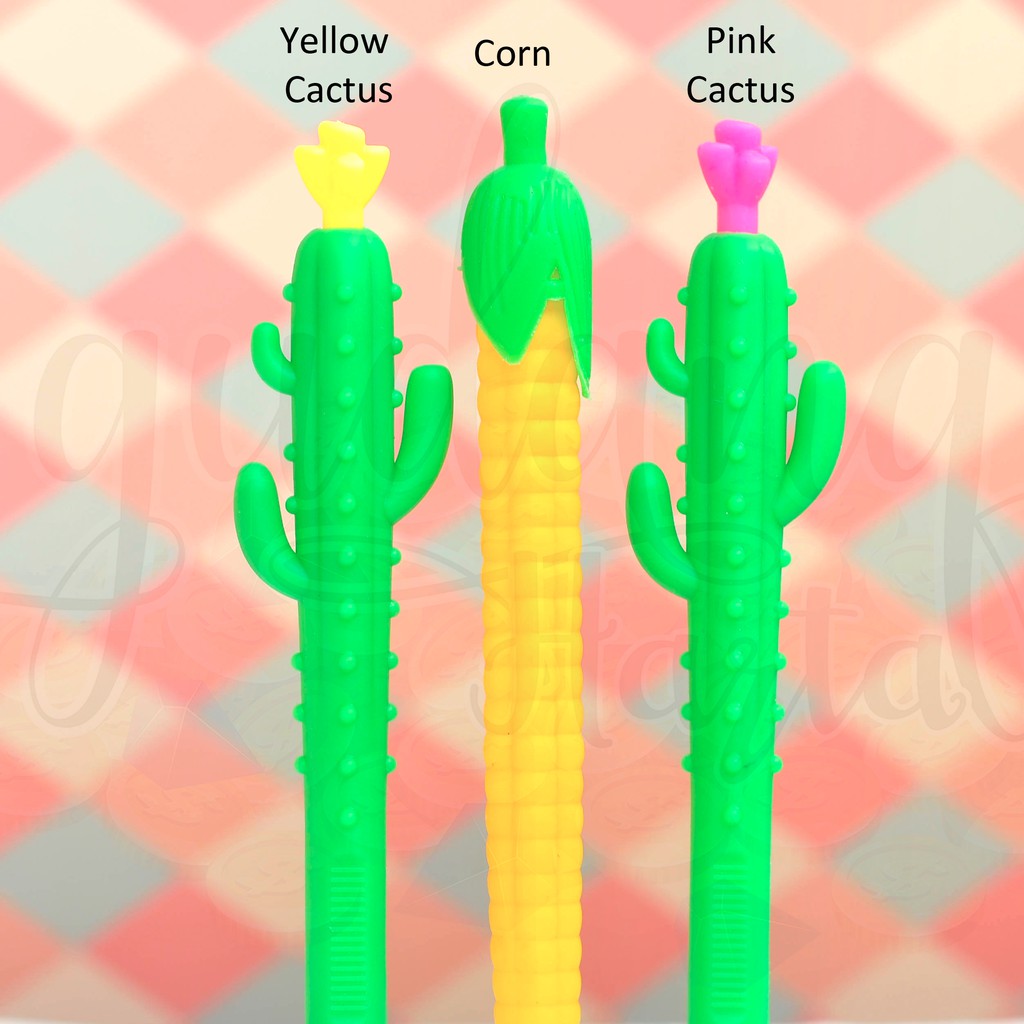 Pensil Mekanik Jagung Kaktus Cactus Corn 0.5 cm Lucu Unik GH 306006