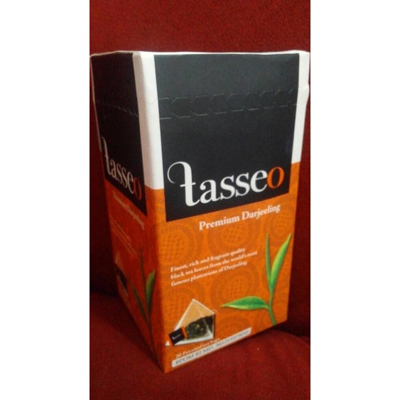 

[[BISA COD]] Tasseo Premium Darjeeling Tea Bags Teh Celup TERJAMIN Kode 626