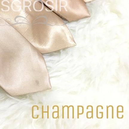 Dasi panjang longtie champagne coklat muda gold ready stok