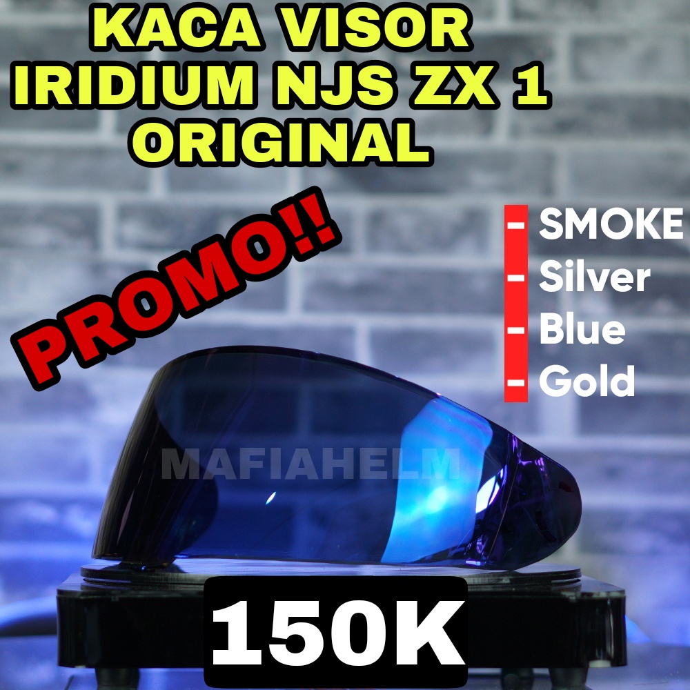 Jual kaca visor zx 1 iridium original NJS HARGA TERBAIK | Shopee Indonesia