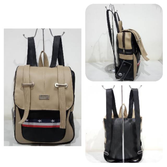 Ransel Tas Anak Cewek Esprit Tancepan Coklat Trendy Tebal Halus Murah Elegan