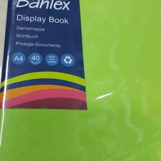 

♬ Clear Holder A4 40 lembar Bantex 3145 / Display Book A4 40 Lembar ✺