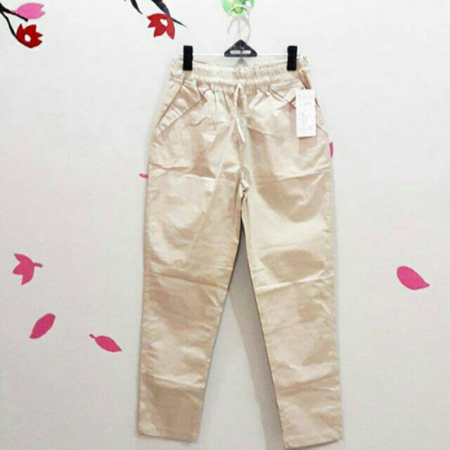 Cotton Pants in Mild Grey