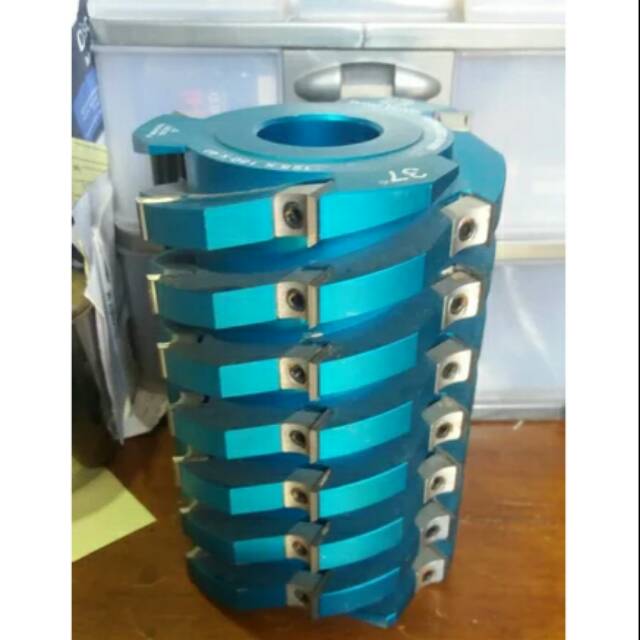 Helical Planer Cutter Head for Wodworking-Helical Planing Cutter Head-Block Helical Planer Head 18cm