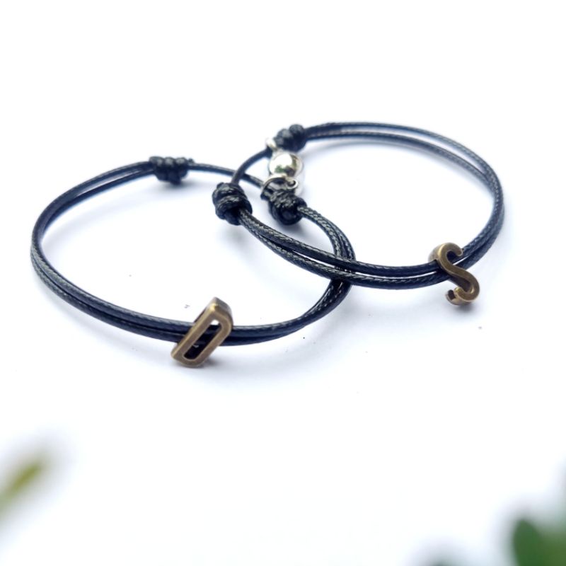 Sepasang Gelang Couple magnet / gelang jodoh / gelang pasangan