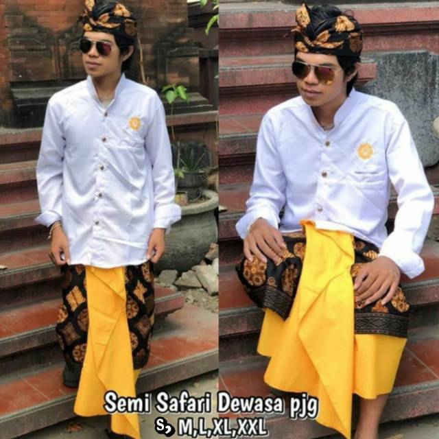 Baju Bali Safari grosir Oleh Oleh Khas Bali