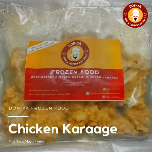 

Chicken Karaage Frozen (Home Made Tanpa Bahan Pengawet)