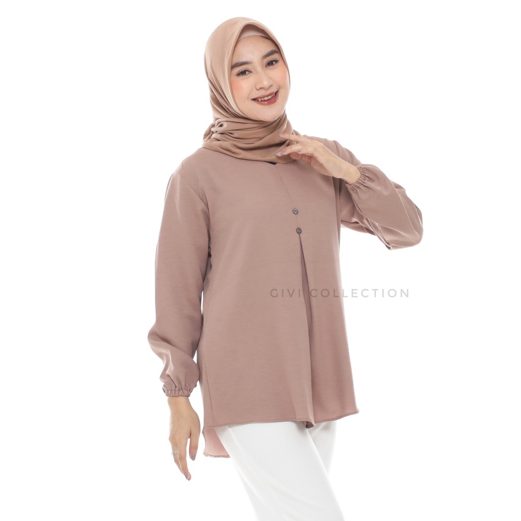 Nayla blouse / atasan wanita/baju wanita