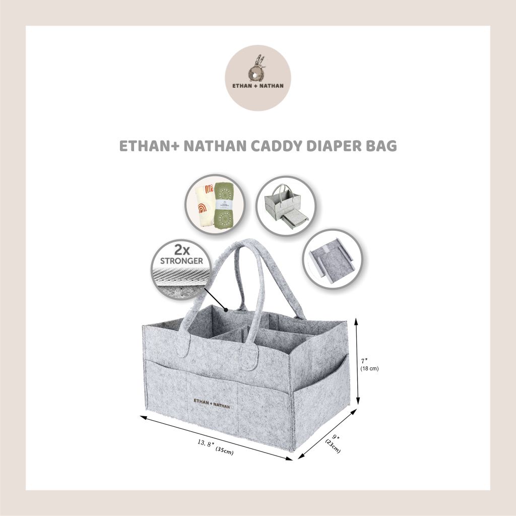 Ethan + Nathan Caddy Diaper Organizer Bag