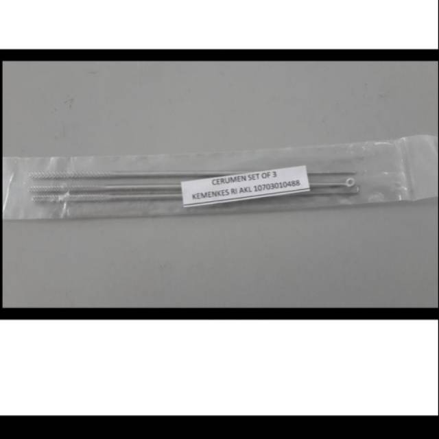 Cerumen Set Of 3 Serumen  THT  Cerument Hook set of 3