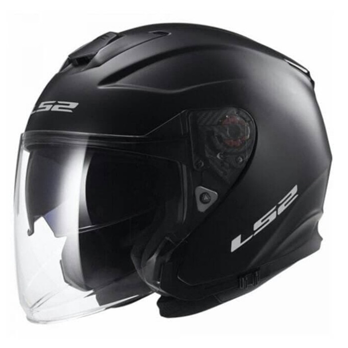 HELM Ls2 OF521 Infinity MATT BLACK