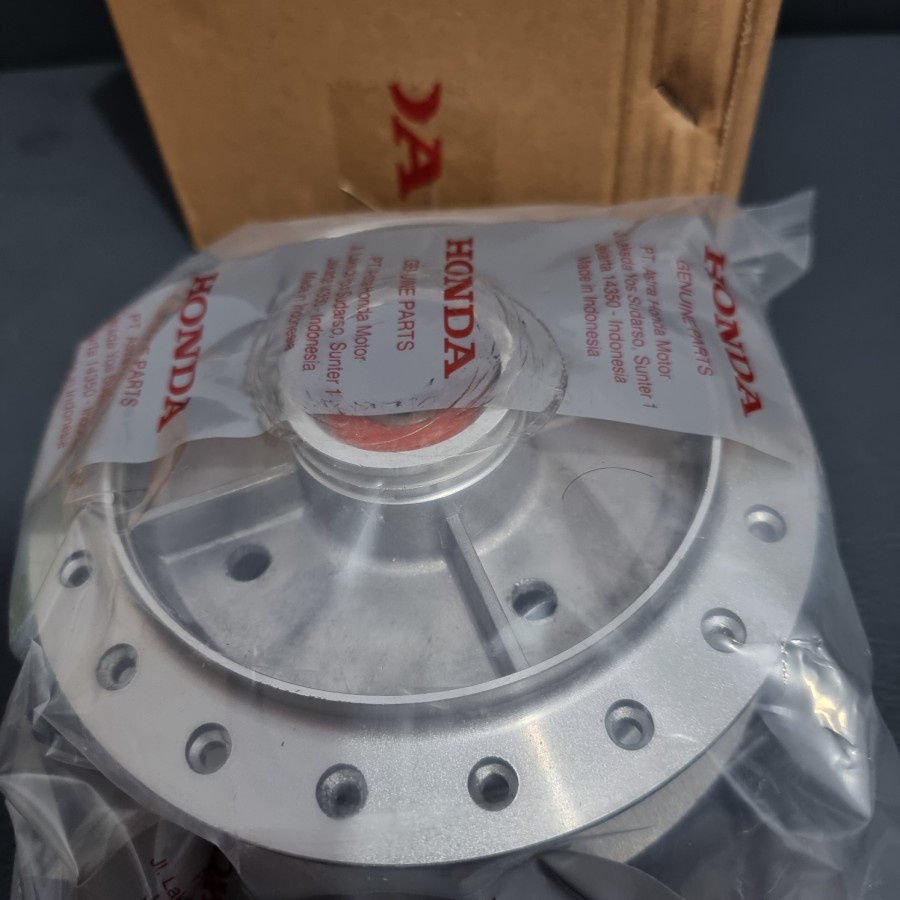 Tromol Belakang Honda Astrea Grand Supra X 100 Fit Win Silver GN5 Ori