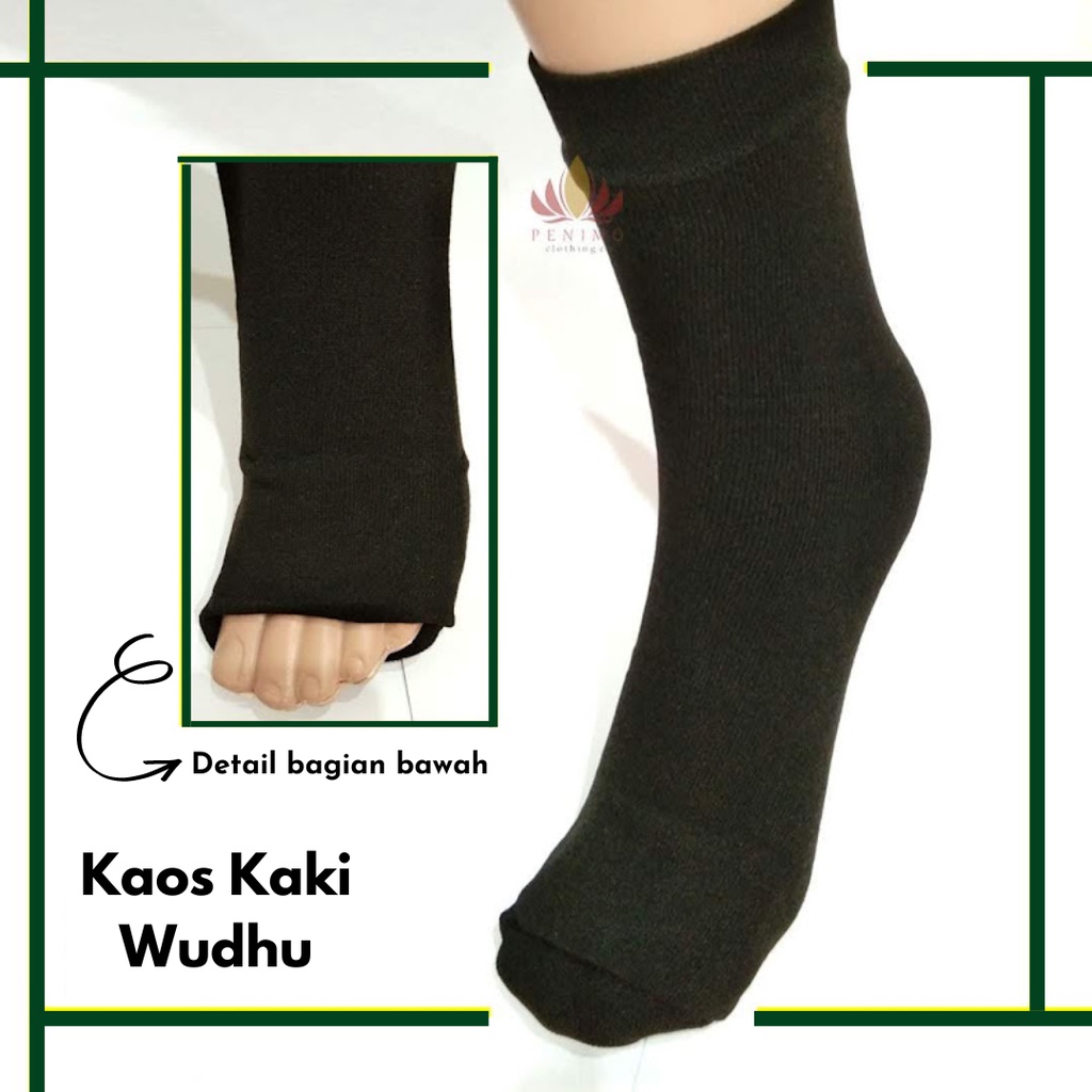 KAOS KAKI WUDHU / KAOS KAKI / PERLENGKAPAN HAJI UMROH