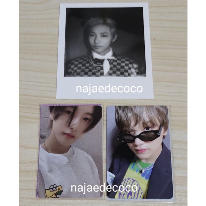 PC RENJUN CAFE POLAROID RENJUN FUTURE VER PC HAECHAN AGENT