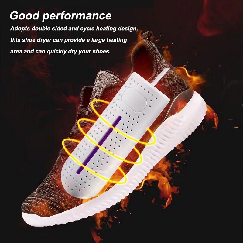 Mi.more 220V Pengering Sepatu Lampu UV Waktunya Sepatu Dehumidify Perangkat 360 Derajat Siklus Pemanasan Sepatu Pemanas Hangat Suhu Konstan