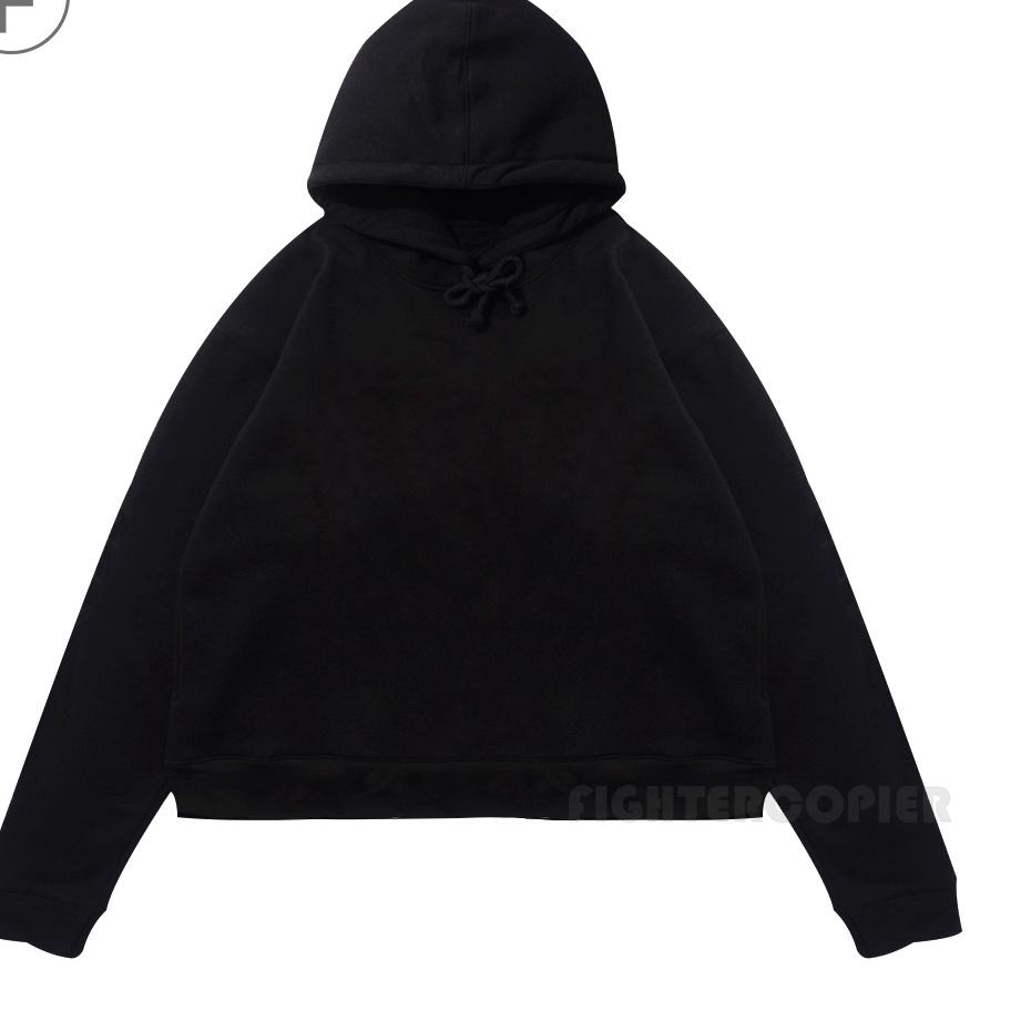 TRXc1C6o--CROP HOODIE OVERSIZED BASIC BLACK PREMIUM QUALITY SWEATER HOODIE CROP POLOS HITAM PRIA DAN