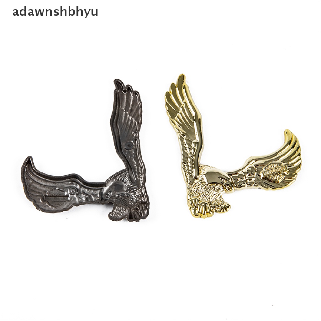 Adawnshbhyu 3D Metal Stiker Mobil Eagle Emblem Badge Auto Body Decals Motor Mobil Dekorasi