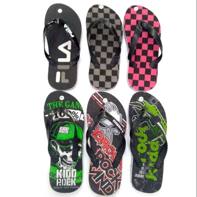  Sandal  pria  jepit  karet  surfing Shopee Indonesia