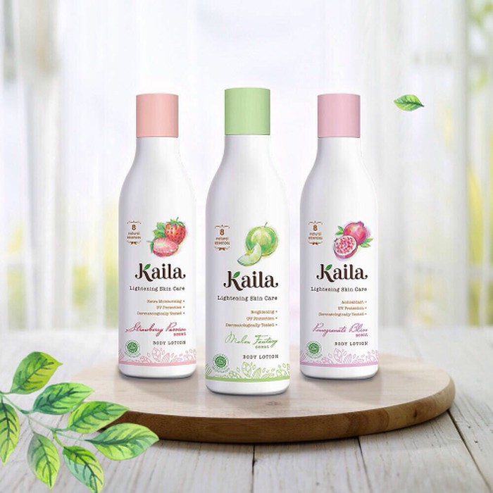 KAILA BODY LOTION 200ML - KAILA LIGHTENING BODY LOTION 200 ML BPOM
