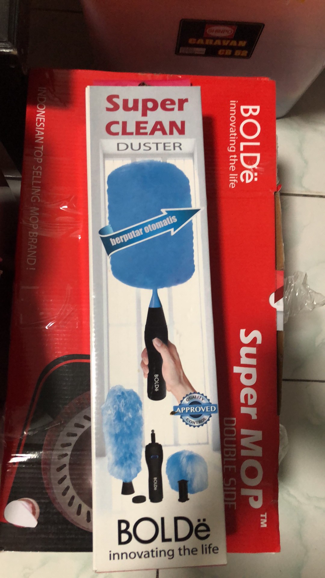 Boldë Pel Lantai / Super Mop Double Side