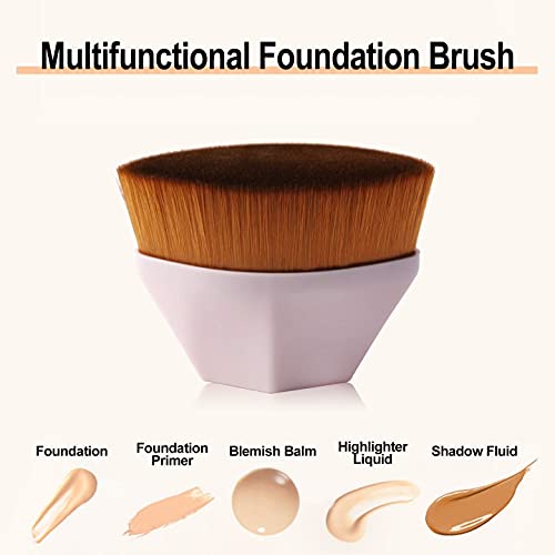 Petal-Shaped Foundation Brush -  Foundation Makeup Brush - Soft and Dense Foundation Brush Petals