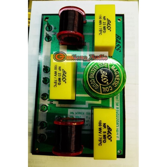 KIT Crossover pasif 3 way