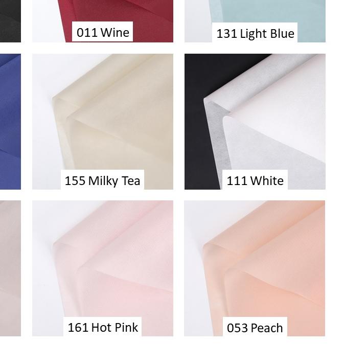 

[20 LEMBAR] Kain Spunbond Premium Flower Wrapping Paper Kertas Buket Bunga Florist Cellophane Murah Sponbond Spunbon