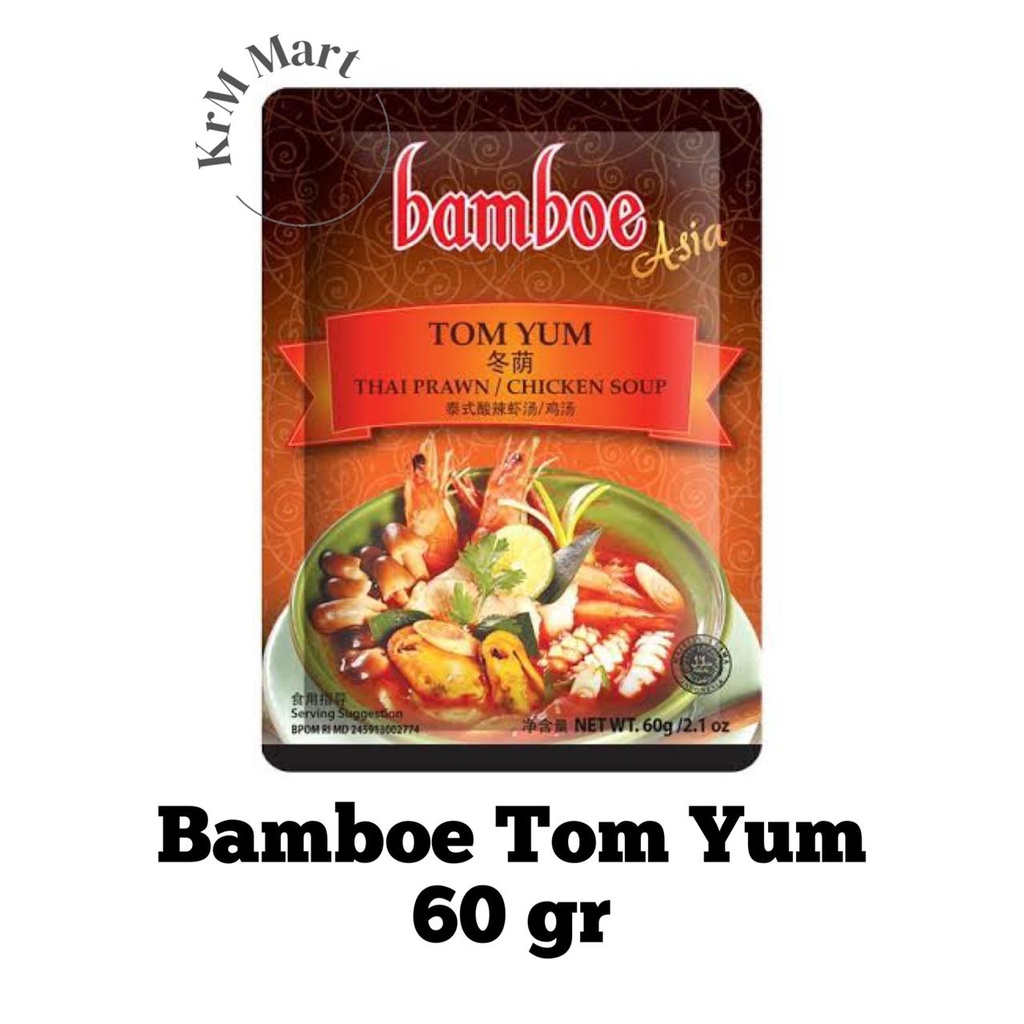 

Bamboe Tom Yum Tom Yam bumbu instan dapur varian asia tomyum tomyam