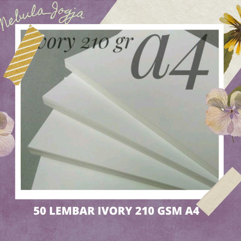 

(50 LEMBAR) KERTAS IVORY 210 Gsm UKURAN 4A IVORY MURAH ECER ISI 50 LEMBAR JOGJA JATENG DIY