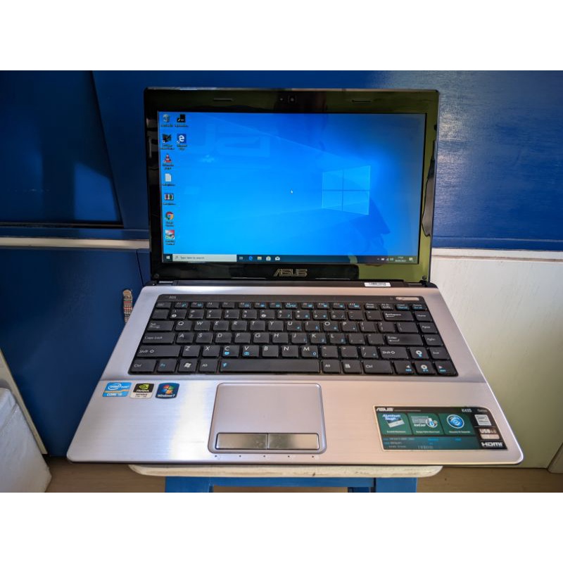 Asus K43S, core i5 ram 8gb hdd 500gb, nvidia 2gb