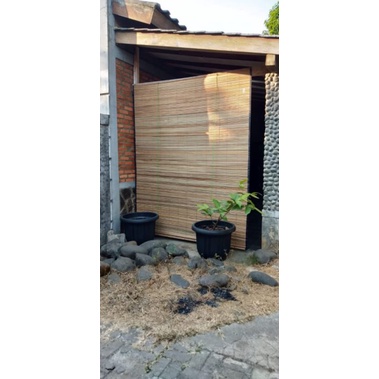 tirai krey bambu outdoor UK costum