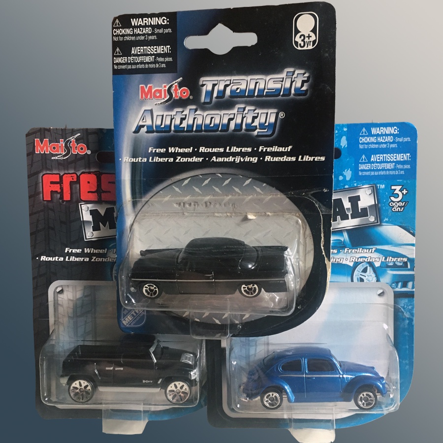 Diecast Maisto Jadul Blister set VW Hummer