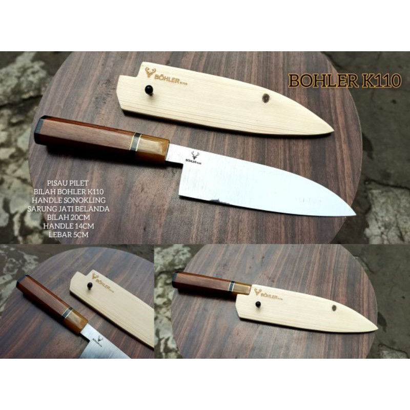 PISAU FILLET / PISAU CHEF / CHEF KNIFE / PISAU DAPUR